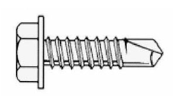 Comparison 'Them' Sheet Metal Shoe Screws for traction