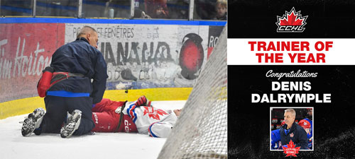 Denis Dalrymple, Hockey Trainer Of The Year