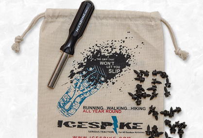 icespike traction system with packaging